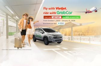 Vietjet GrabBike or GrabCar – Save Up to 20%
